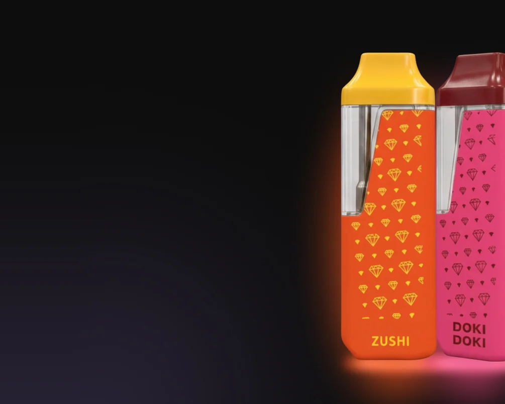 Cali Clear Liquid Diamond — shown across its colorways